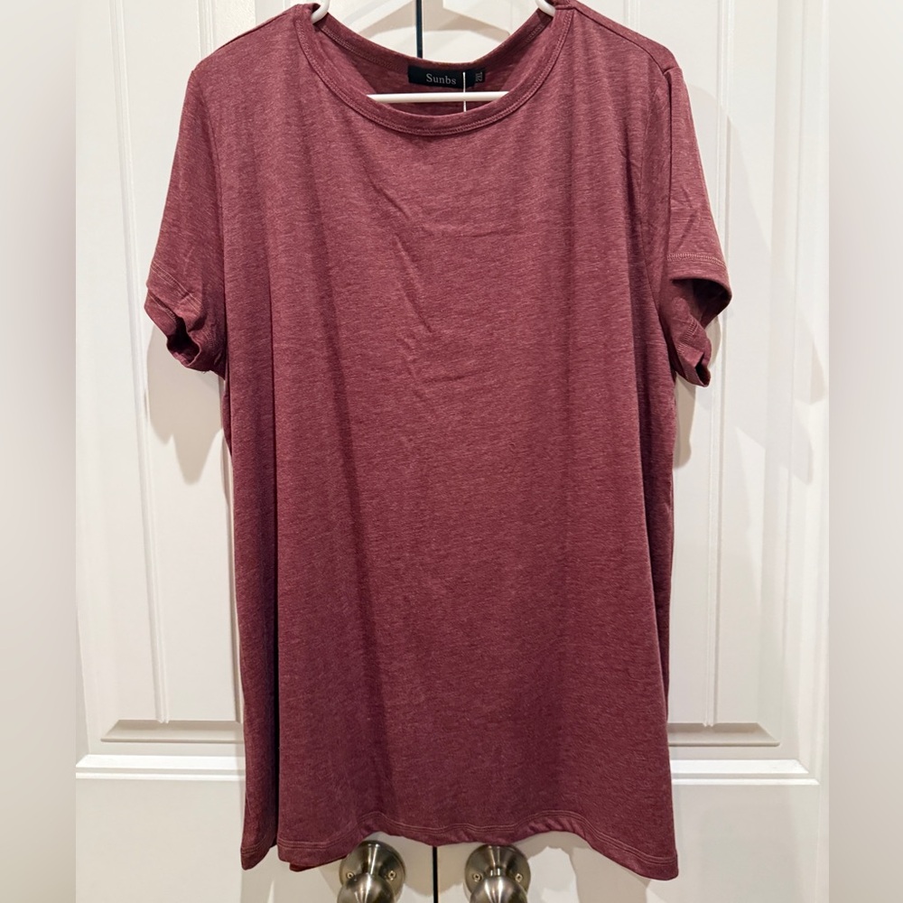 Sandro Women's Burgundy Top-XXL-NWT